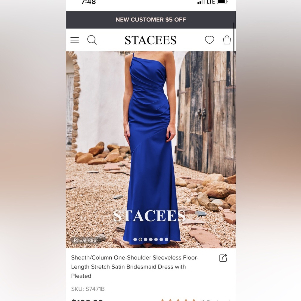 Stacee’s bridesmaids dress